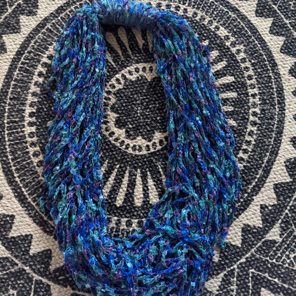 Blue Scarf